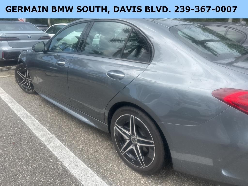 used 2024 Mercedes-Benz C-Class car, priced at $41,995