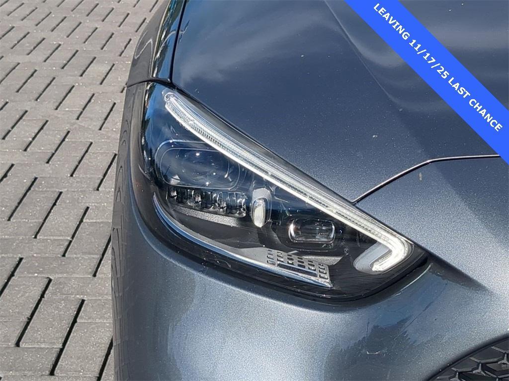 used 2024 Mercedes-Benz C-Class car, priced at $37,500