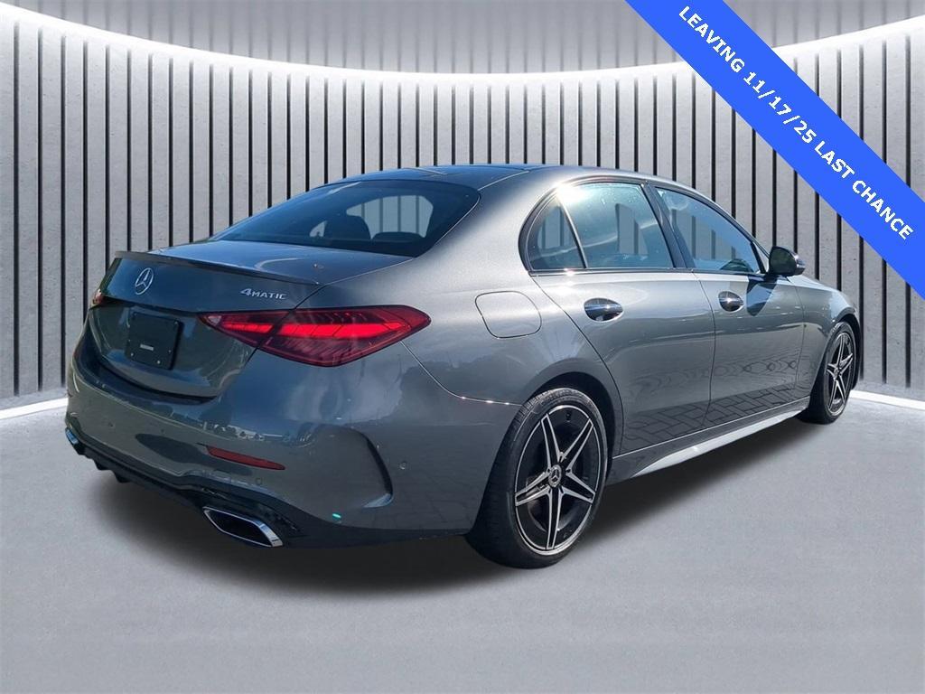 used 2024 Mercedes-Benz C-Class car, priced at $37,500