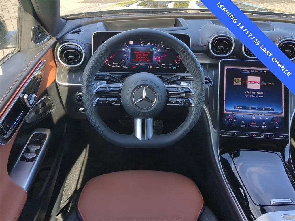 used 2024 Mercedes-Benz C-Class car, priced at $37,500