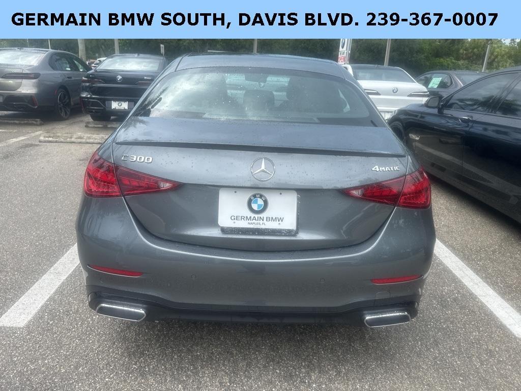 used 2024 Mercedes-Benz C-Class car, priced at $41,995