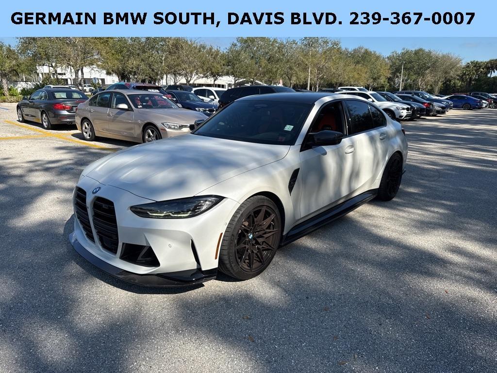 used 2022 BMW M3 car, priced at $71,995