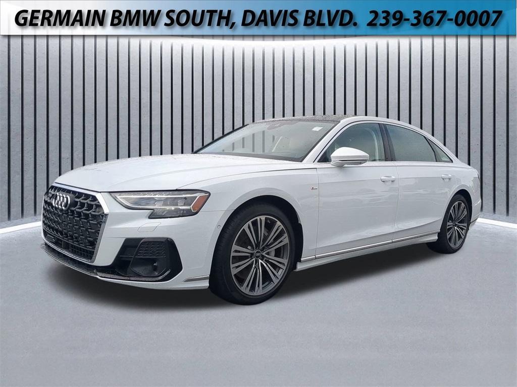 used 2023 Audi A8 car, priced at $61,499