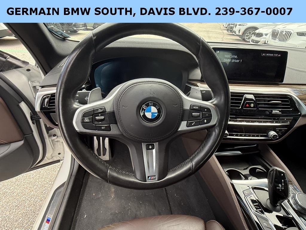 used 2019 BMW M550 car, priced at $38,995