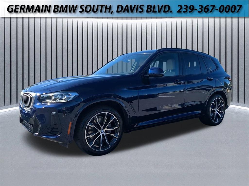 used 2022 BMW X3 car, priced at $38,995