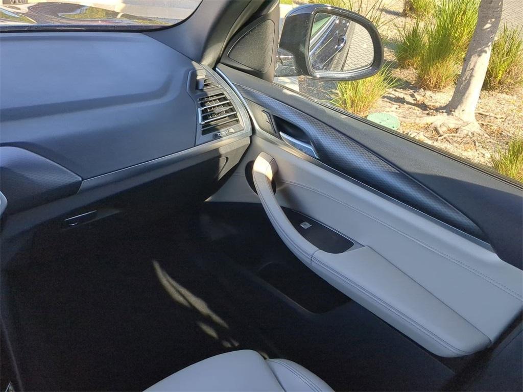 used 2022 BMW X3 car, priced at $38,995