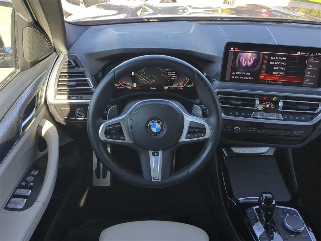 used 2022 BMW X3 car, priced at $38,995