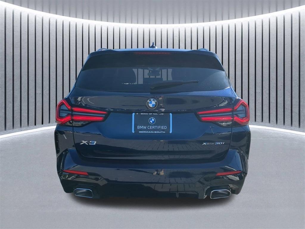 used 2022 BMW X3 car, priced at $38,995