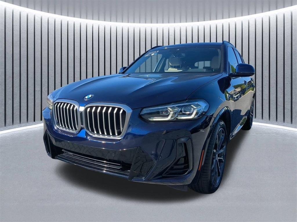used 2022 BMW X3 car, priced at $38,995