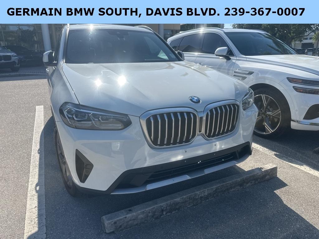 used 2022 BMW X3 car, priced at $37,875