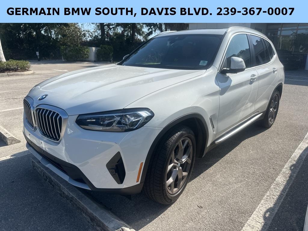 used 2022 BMW X3 car, priced at $37,875