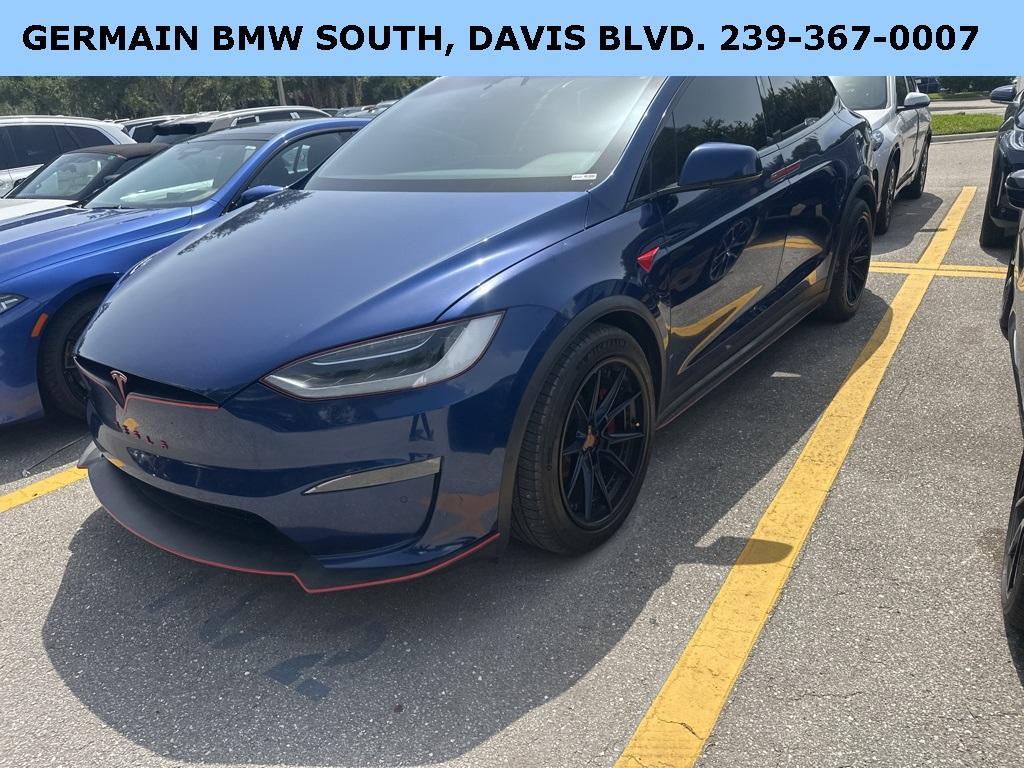 used 2023 Tesla Model X car, priced at $63,395