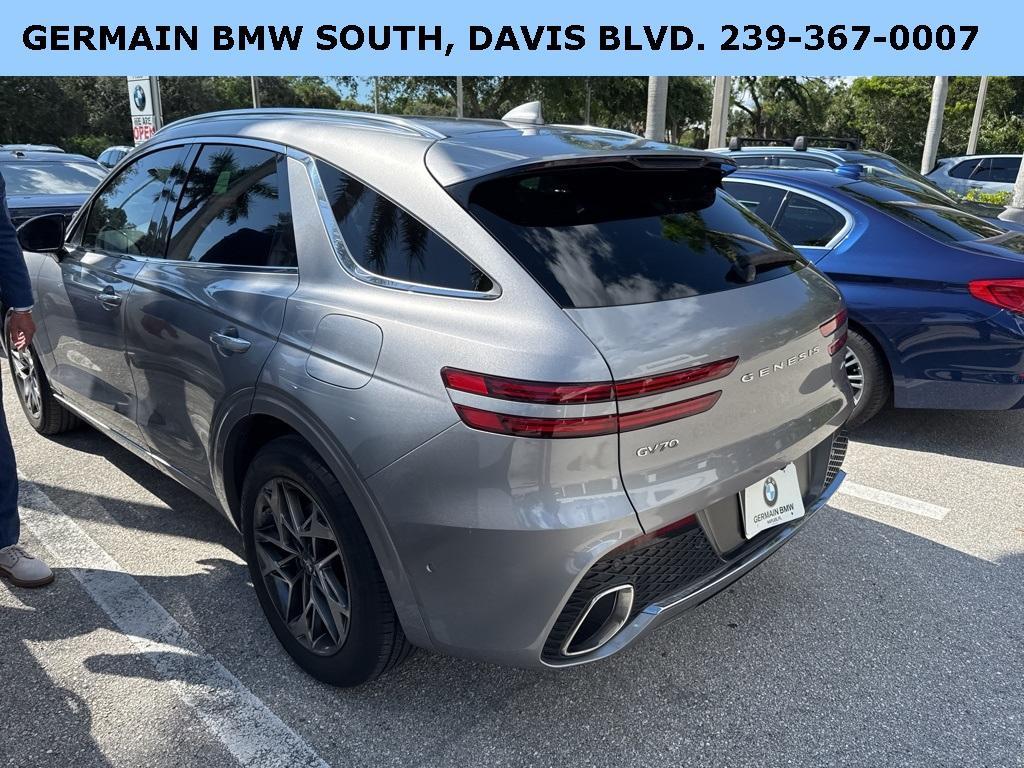 used 2022 Genesis GV70 car, priced at $35,998