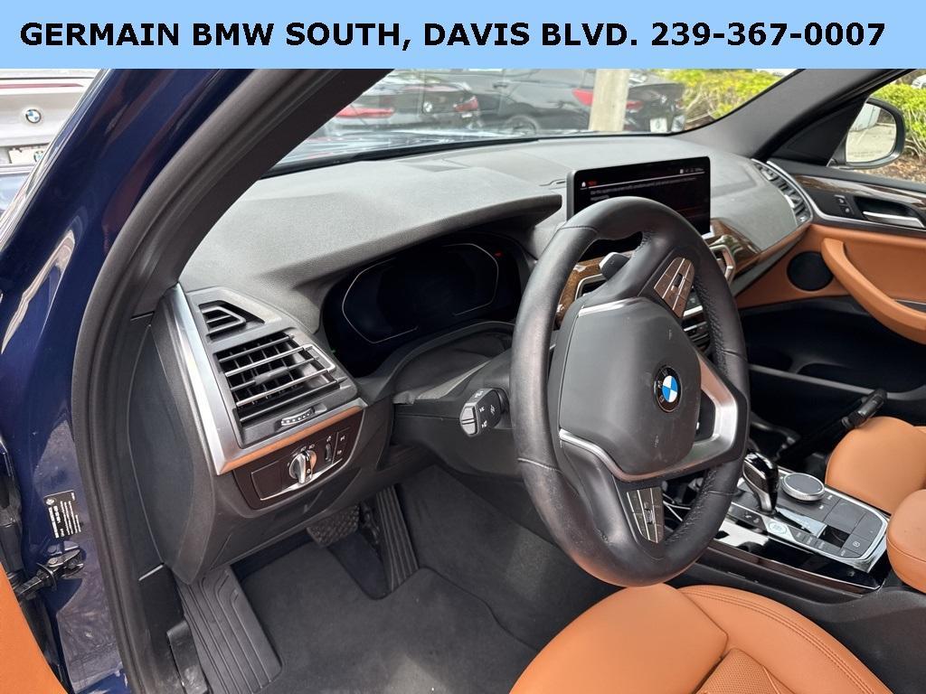 used 2023 BMW X3 car, priced at $36,452