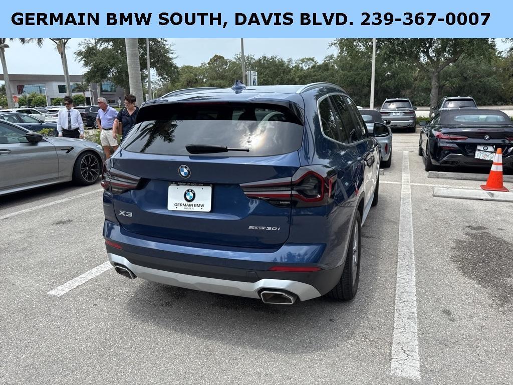 used 2023 BMW X3 car, priced at $36,452