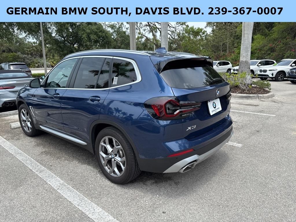 used 2023 BMW X3 car, priced at $36,452