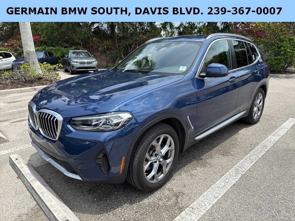 used 2023 BMW X3 car, priced at $40,695