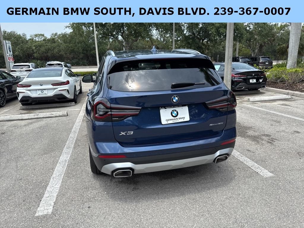 used 2023 BMW X3 car, priced at $36,452
