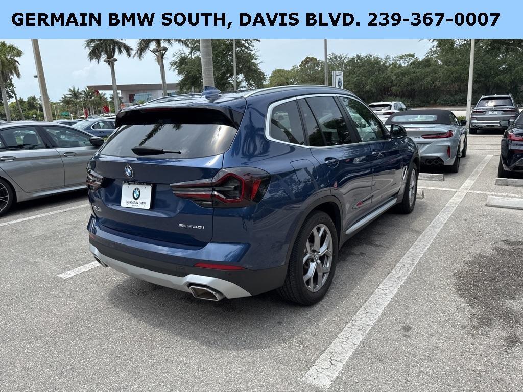 used 2023 BMW X3 car, priced at $36,452