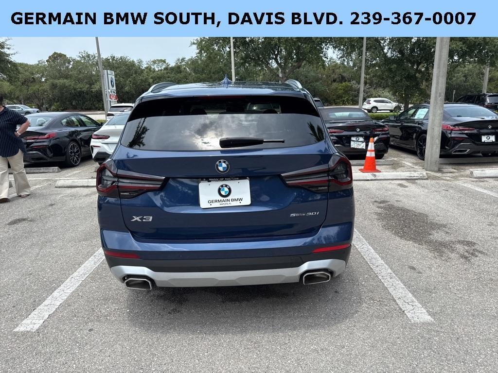 used 2023 BMW X3 car, priced at $36,452