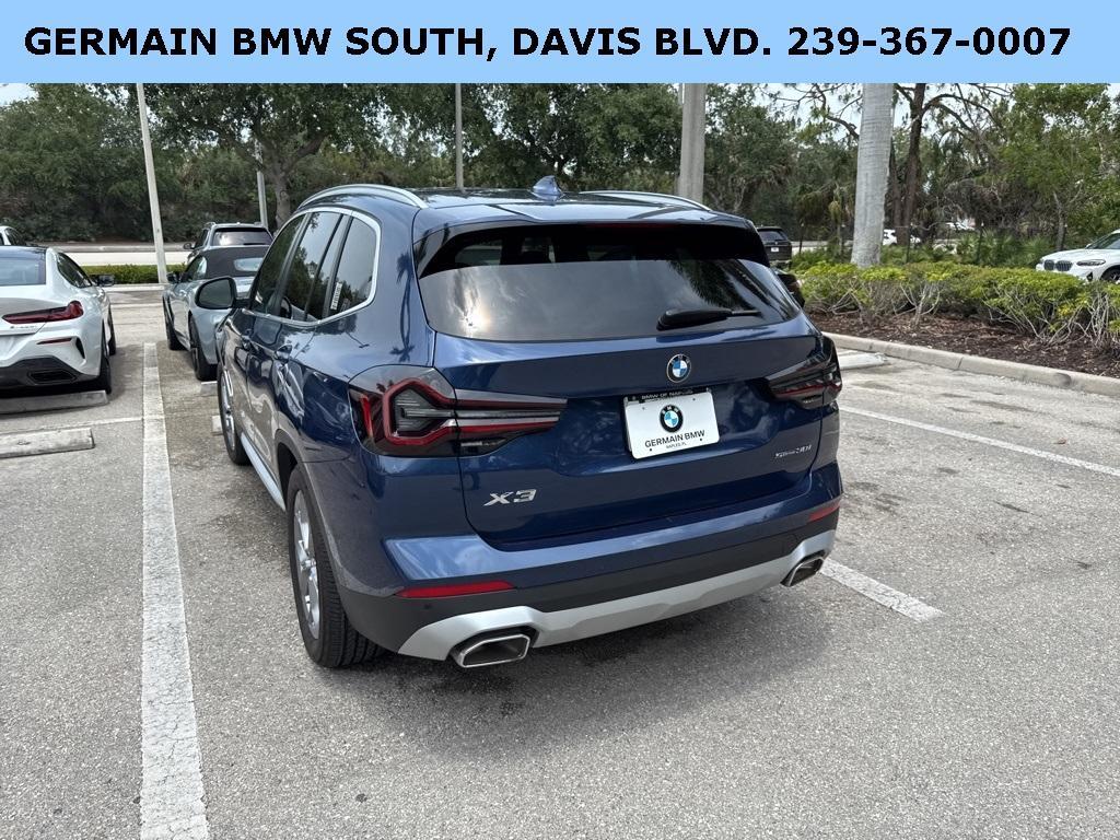 used 2023 BMW X3 car, priced at $36,452