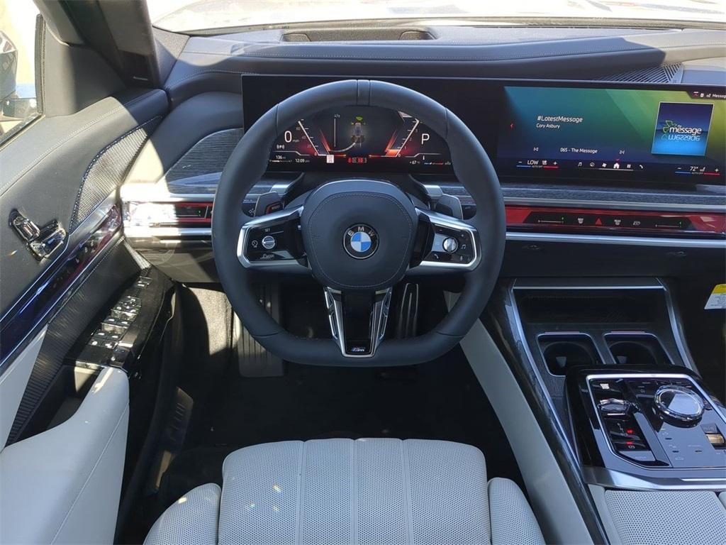 new 2025 BMW 760 car, priced at $128,855