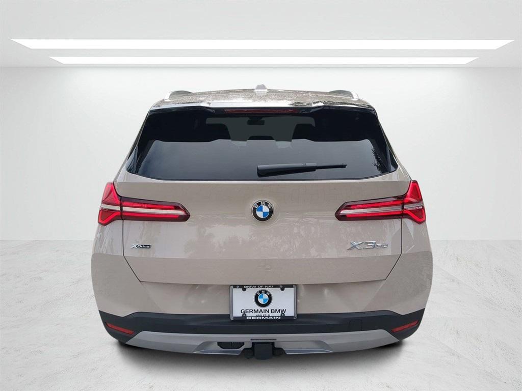 new 2025 BMW X3 car, priced at $57,300