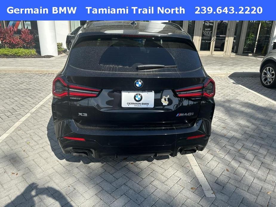 used 2022 BMW X3 car, priced at $48,995