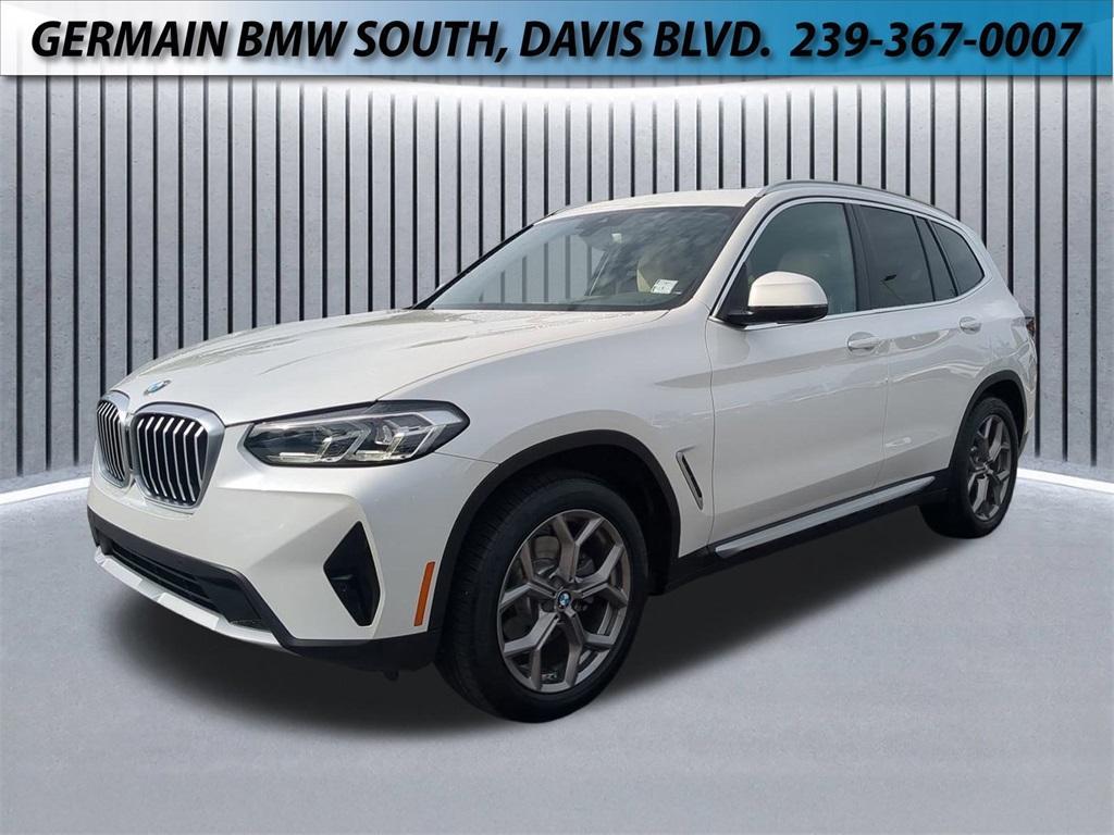used 2022 BMW X3 car, priced at $36,452