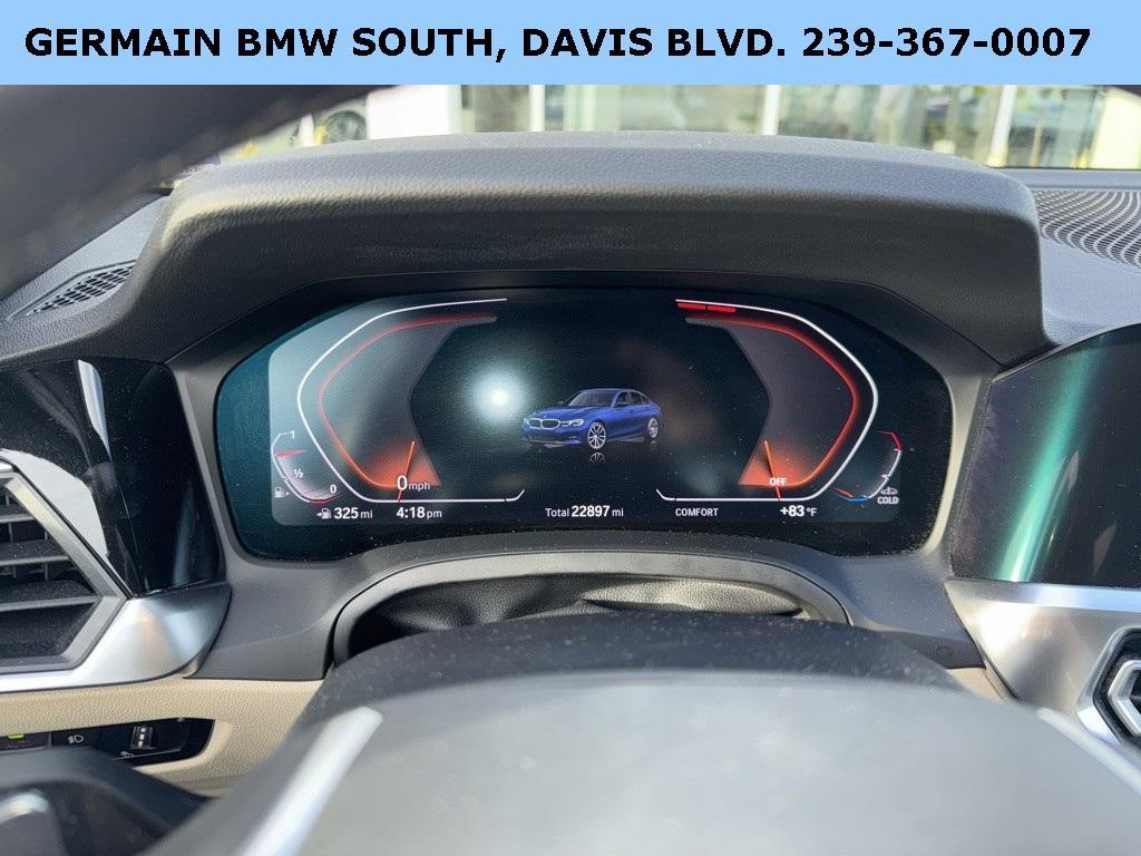 used 2019 BMW 330 car, priced at $27,495