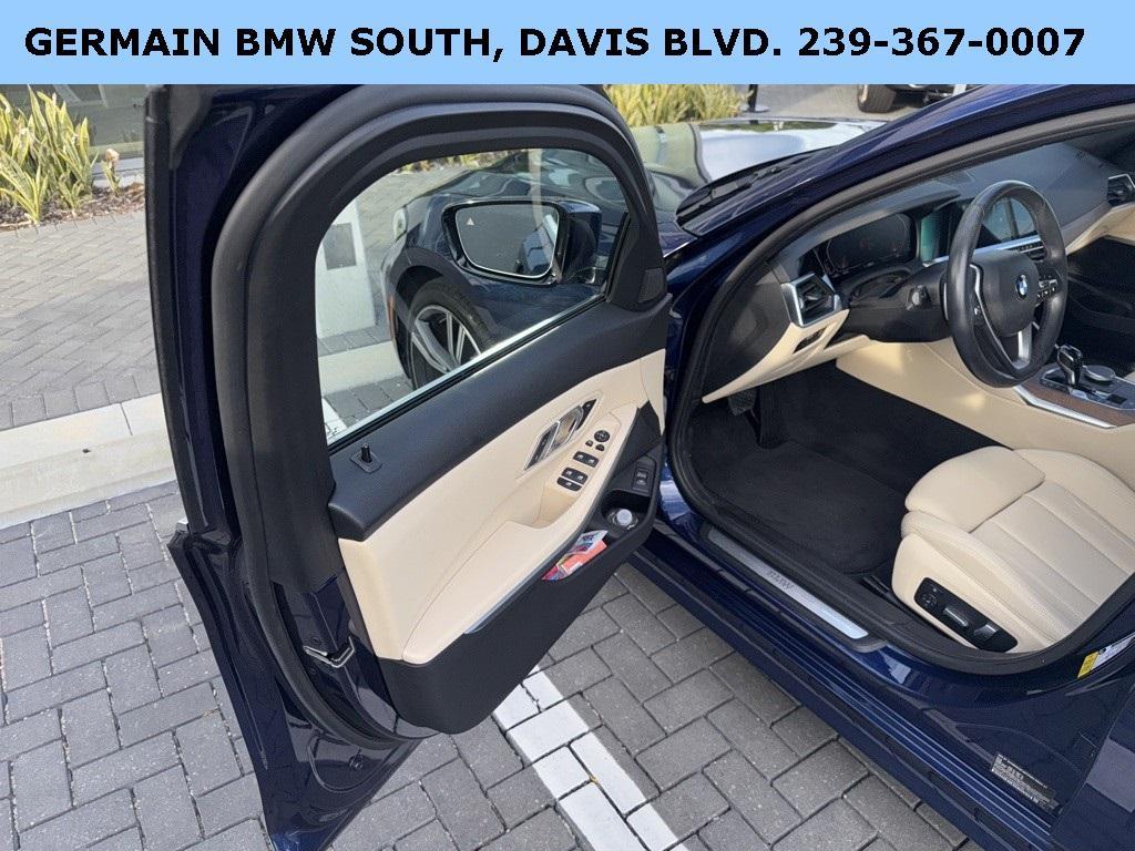 used 2019 BMW 330 car, priced at $27,495