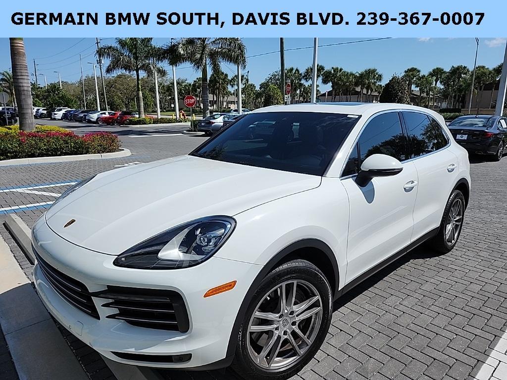 used 2021 Porsche Cayenne car, priced at $46,860