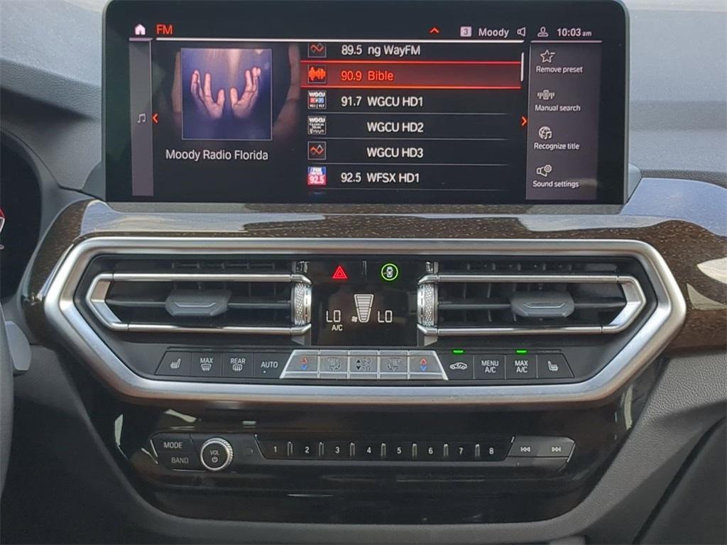 used 2022 BMW X3 car, priced at $38,395