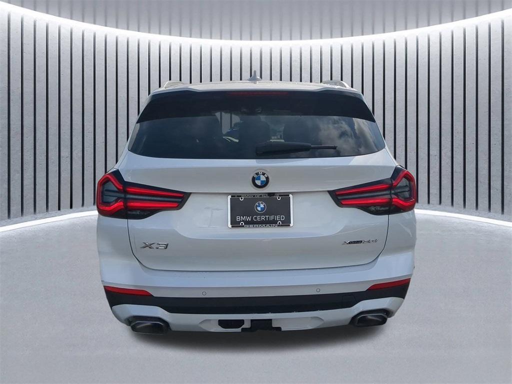 used 2022 BMW X3 car, priced at $38,395