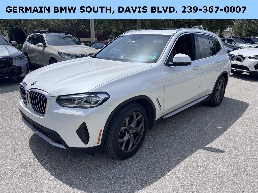 used 2022 BMW X3 car, priced at $38,995