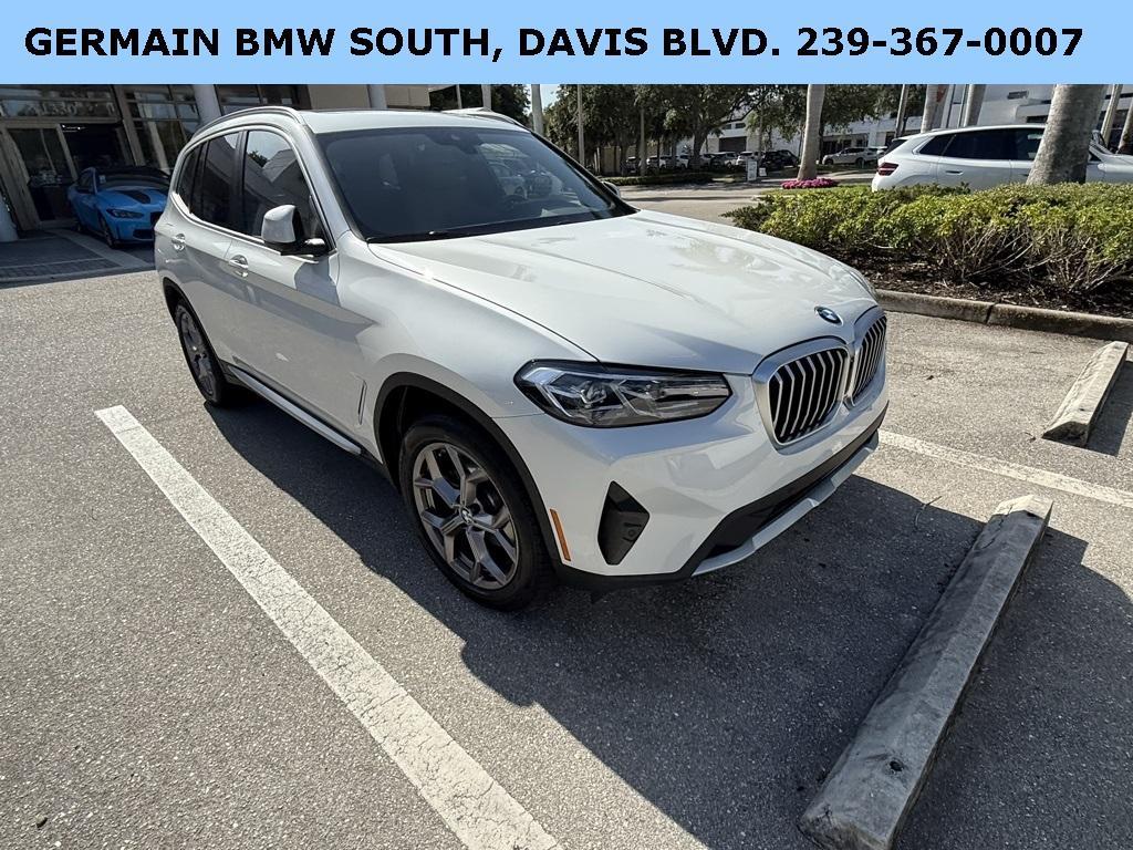 used 2022 BMW X3 car, priced at $39,995