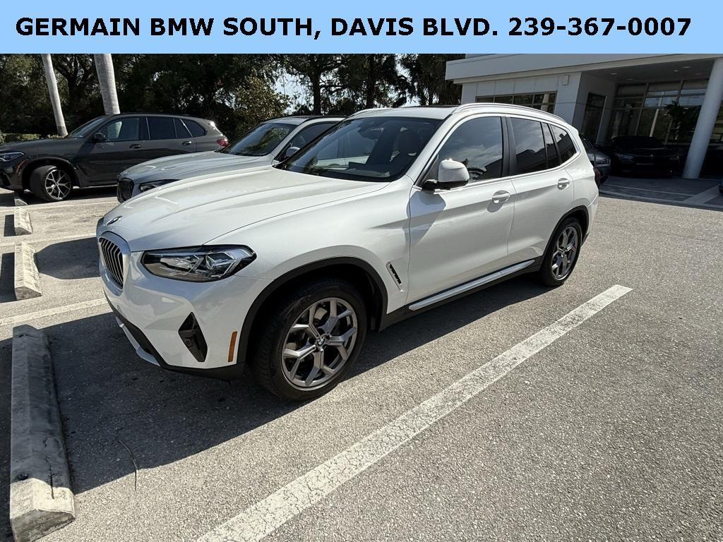 used 2022 BMW X3 car, priced at $39,995