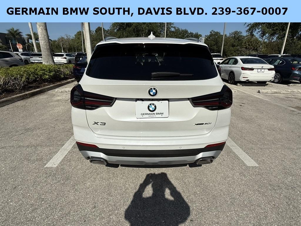 used 2022 BMW X3 car, priced at $39,995