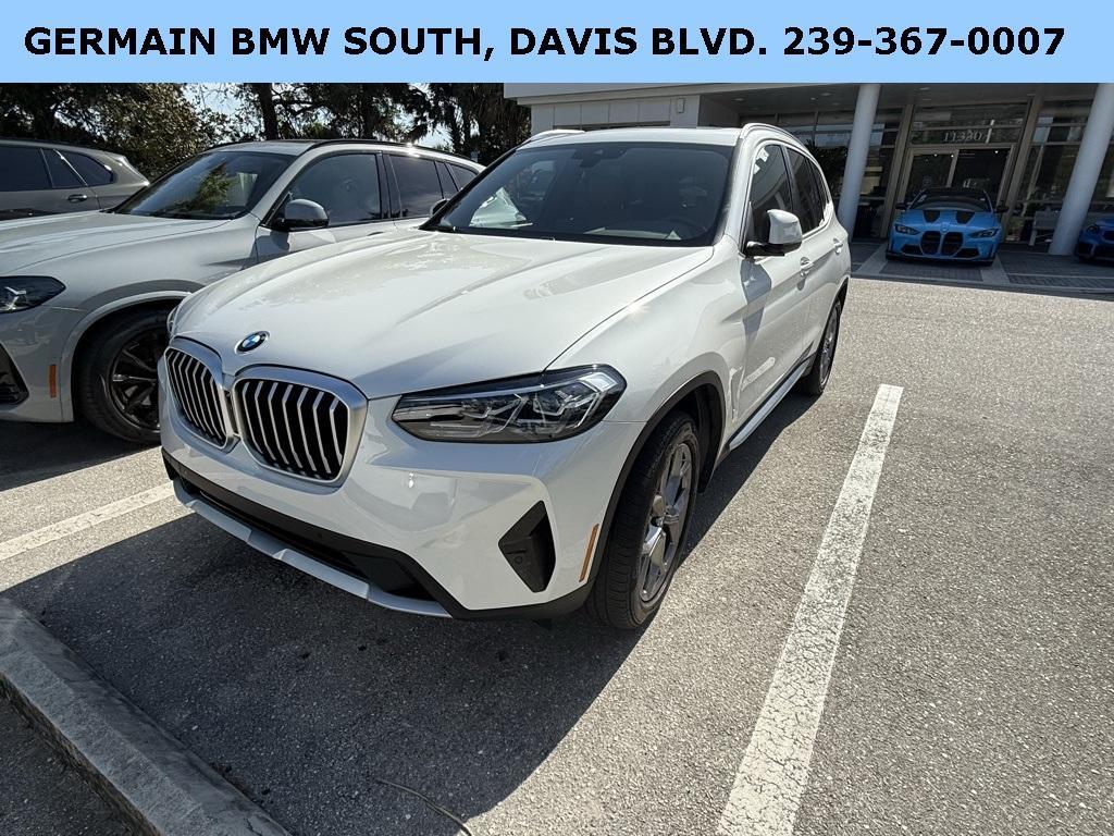 used 2022 BMW X3 car, priced at $39,995