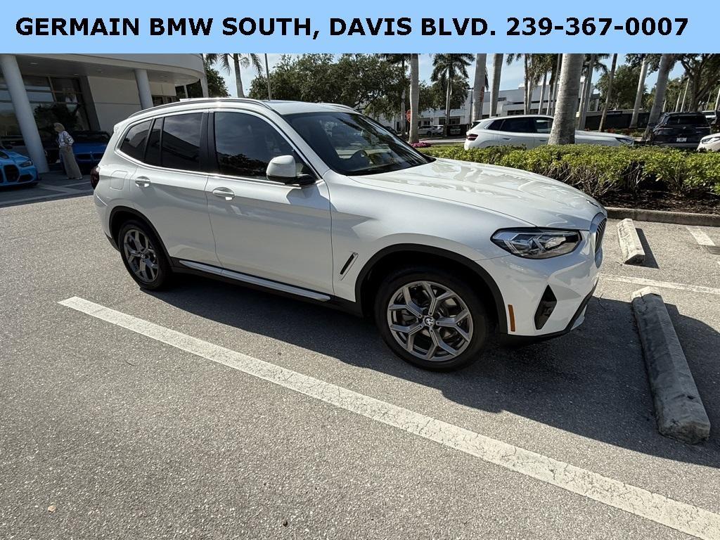 used 2022 BMW X3 car, priced at $39,995