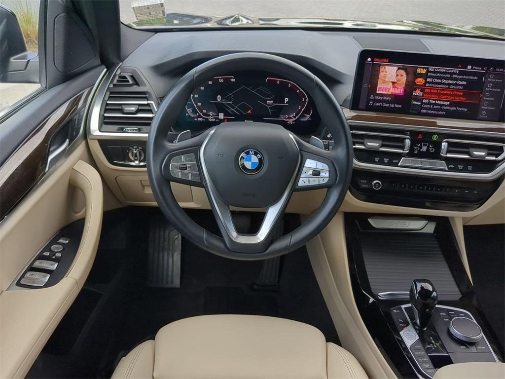 used 2022 BMW X3 car, priced at $36,491