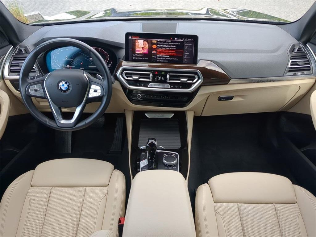 used 2022 BMW X3 car, priced at $36,491