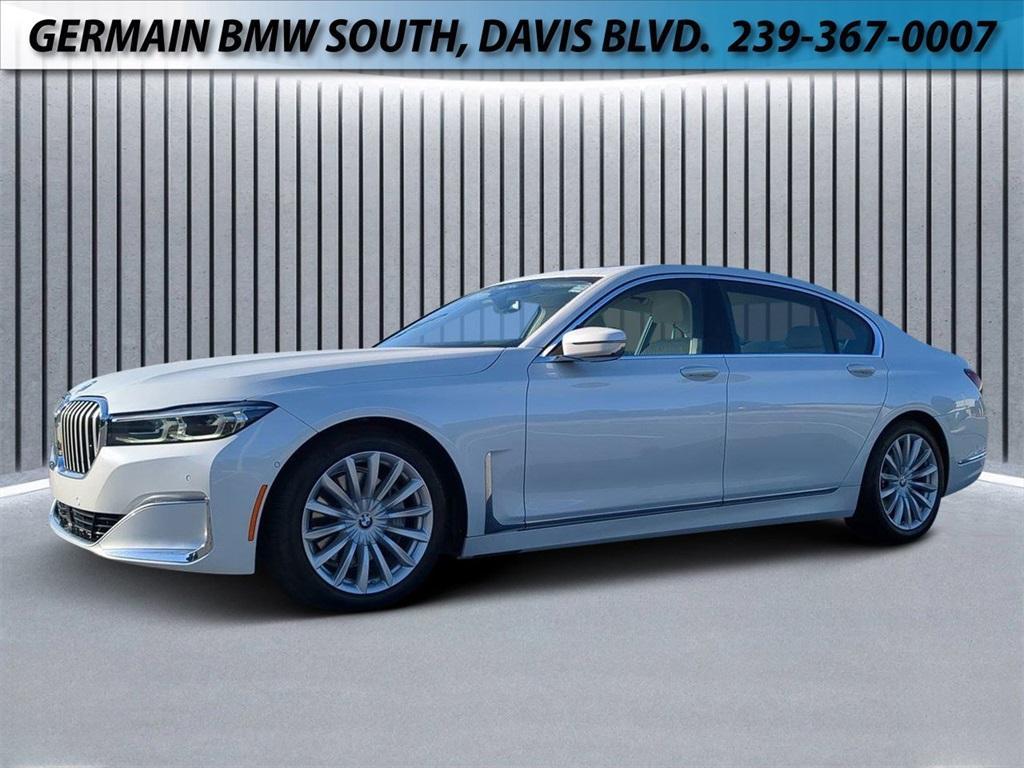 used 2022 BMW 740 car, priced at $55,160