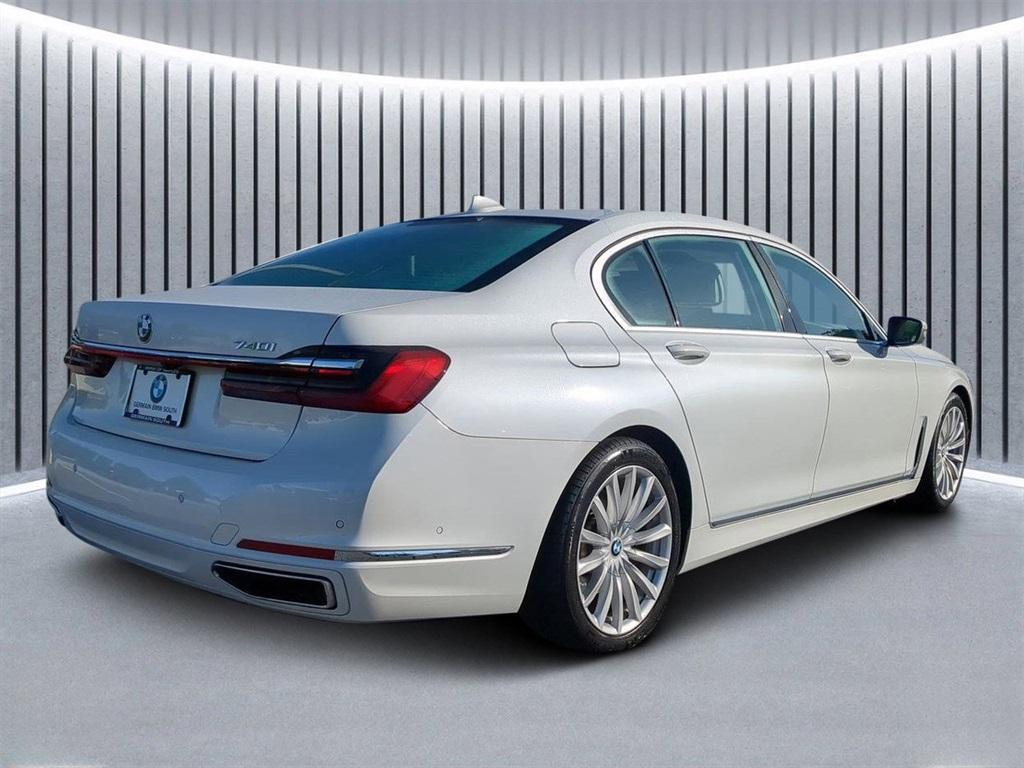 used 2022 BMW 740 car, priced at $55,160