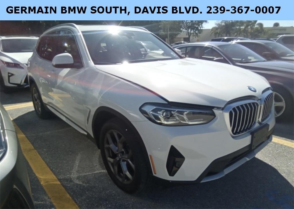 used 2022 BMW X3 car, priced at $37,865