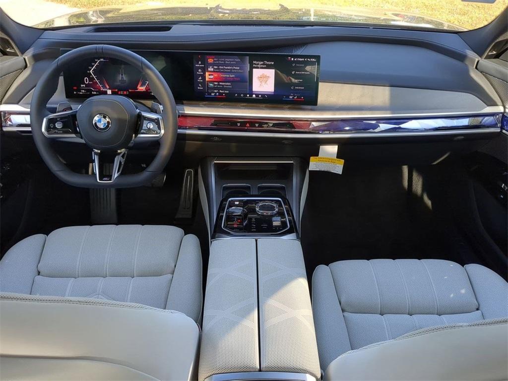 new 2025 BMW 760 car, priced at $128,855