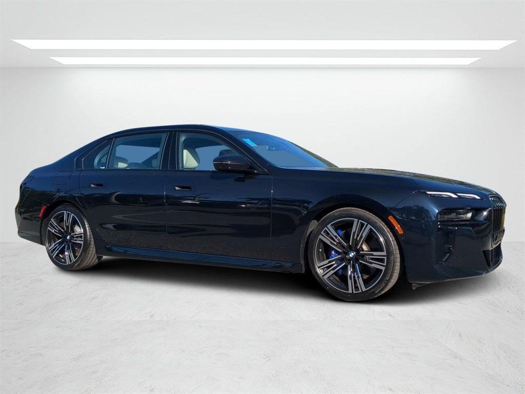 new 2025 BMW 760 car, priced at $128,855