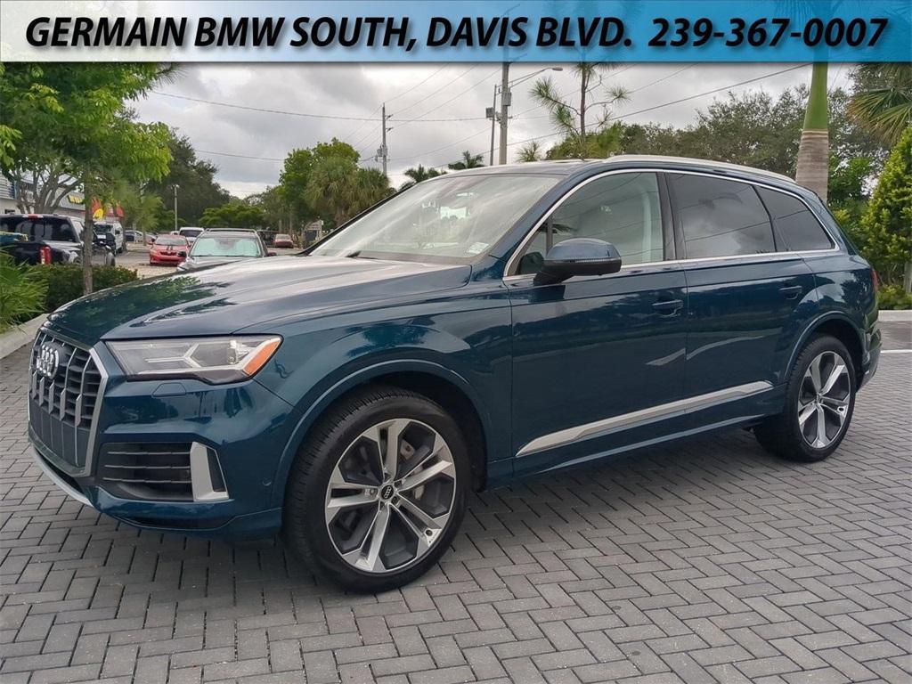 used 2020 Audi Q7 car, priced at $29,998
