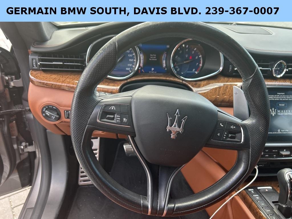 used 2017 Maserati Quattroporte car, priced at $25,452