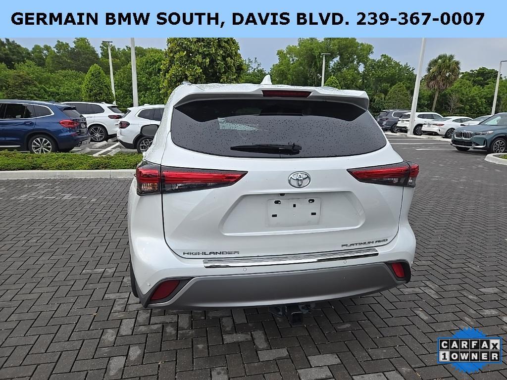 used 2022 Toyota Highlander car, priced at $42,888